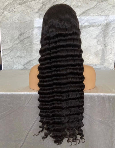 Deep Wave Frontal Wig - 18"