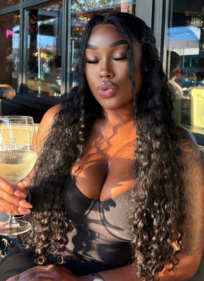 Deep Wave Frontal Wig - 30"