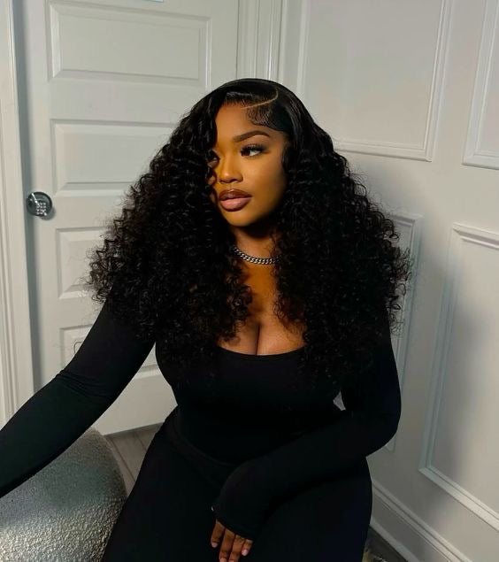 Deep Wave frontal wig 20 inches