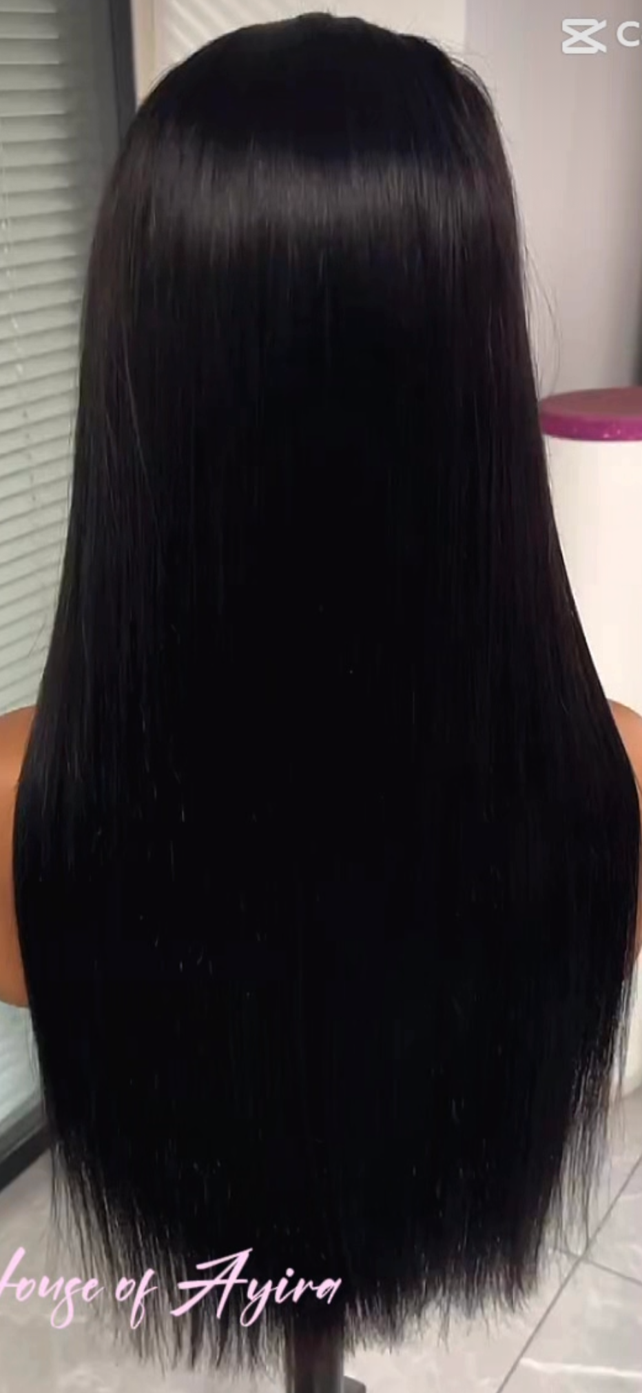 Straight Frontal Wig 28 inch