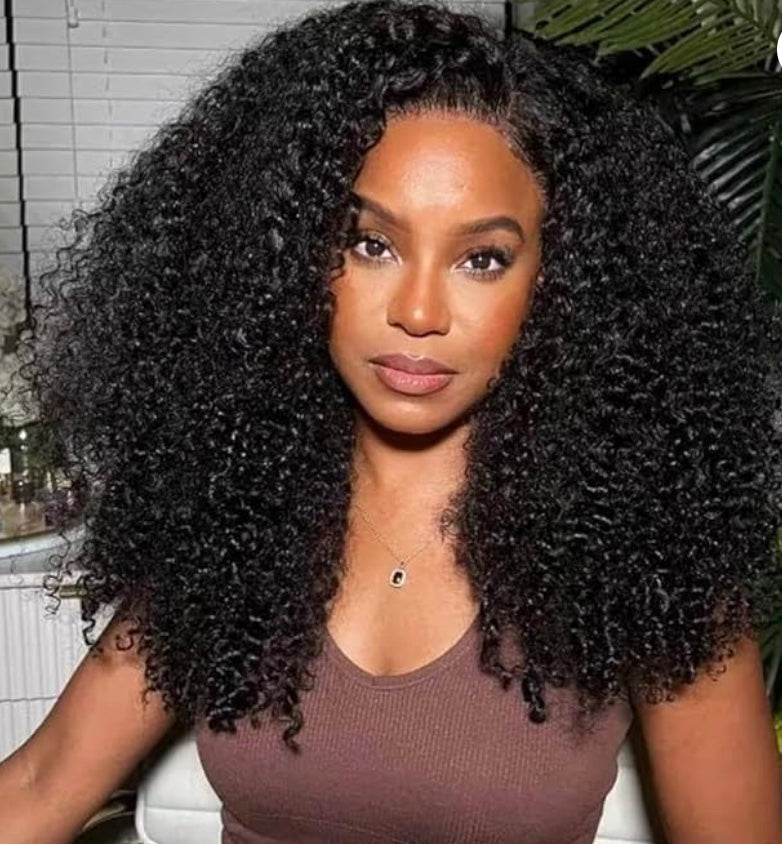 Burmese Curly Frontal Wig 22 inch